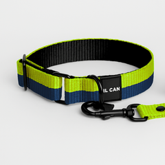 Collar Navy lime - Il Can Atelier