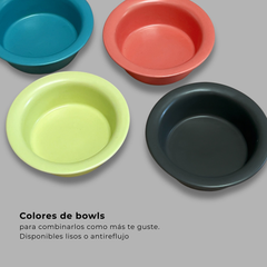 Comedero elevado en madera - Bowls cerámica